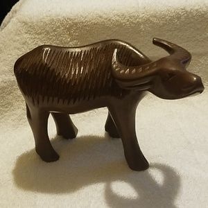 Wooden water buffalo